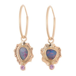 
            
                Load image into Gallery viewer, Kuala Opal Ear Charm with Gemstone
            
        