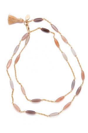 Portofino Moonstone Necklace