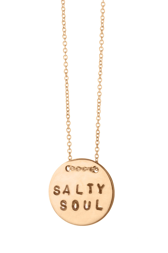 Mer Button Necklace – Kate Davis Jewelry - Main Image