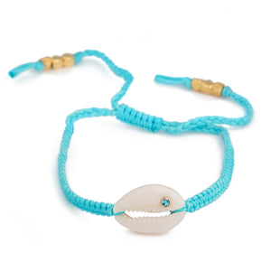 Cowrie Gemstone Bracelet