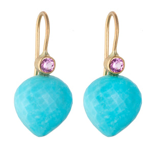 Rio Gemstone Turquoise Drops